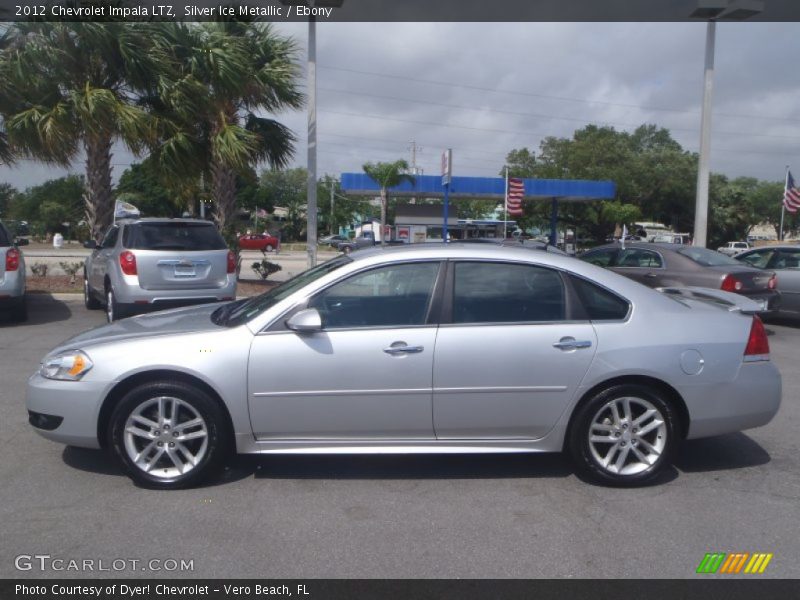 Silver Ice Metallic / Ebony 2012 Chevrolet Impala LTZ