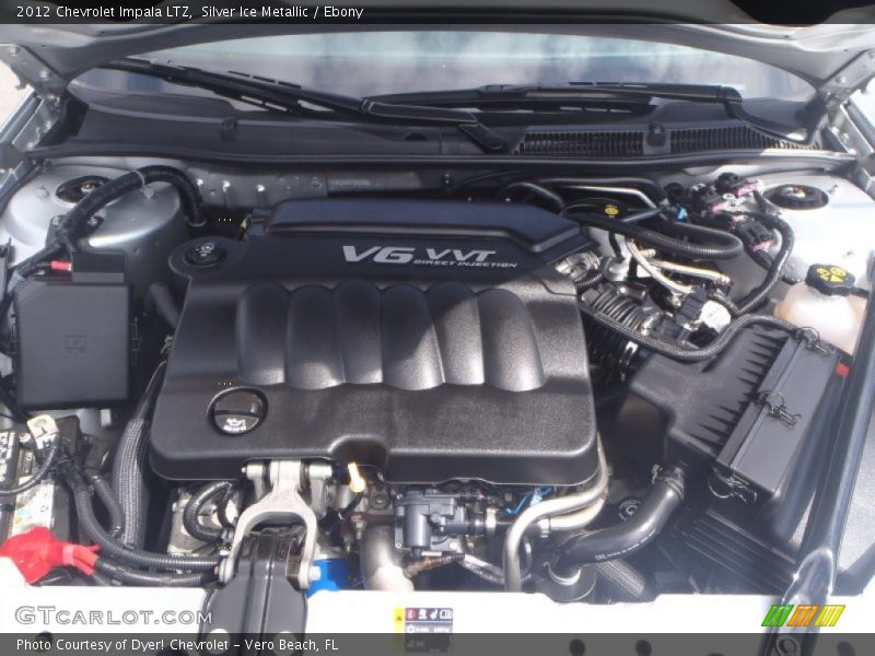 Silver Ice Metallic / Ebony 2012 Chevrolet Impala LTZ