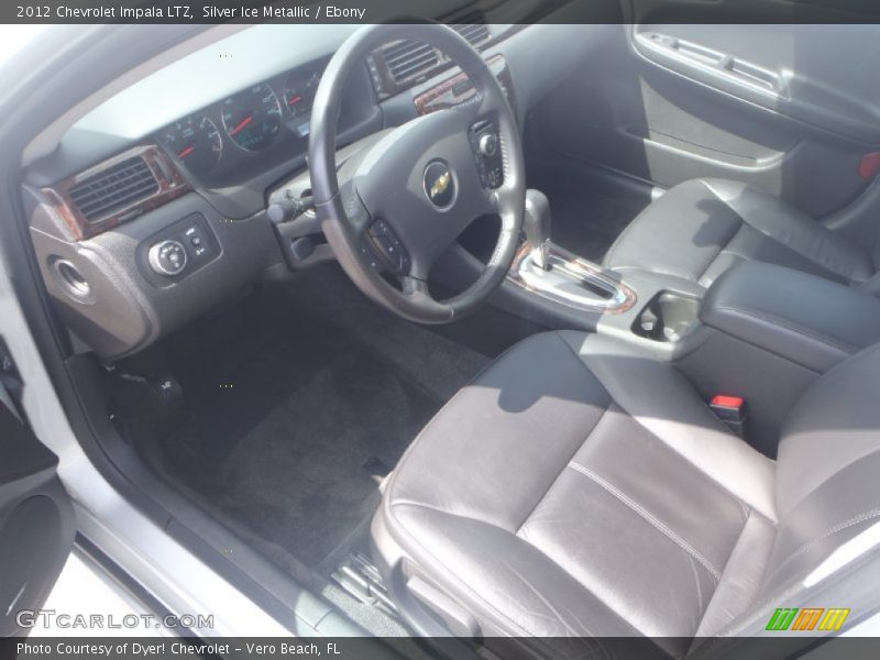 Silver Ice Metallic / Ebony 2012 Chevrolet Impala LTZ