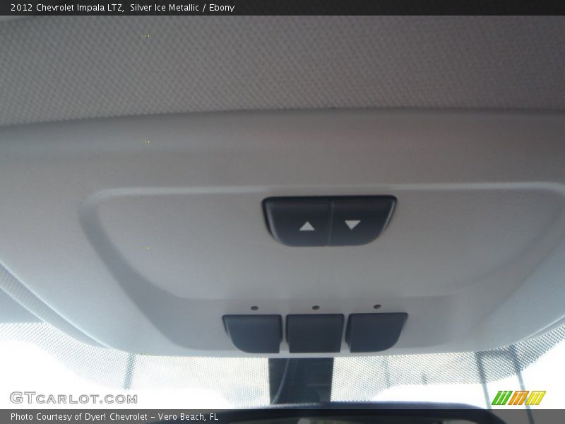 Silver Ice Metallic / Ebony 2012 Chevrolet Impala LTZ