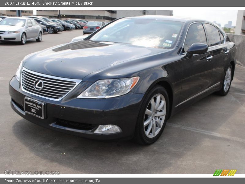 Smokey Granite Mica / Black 2007 Lexus LS 460