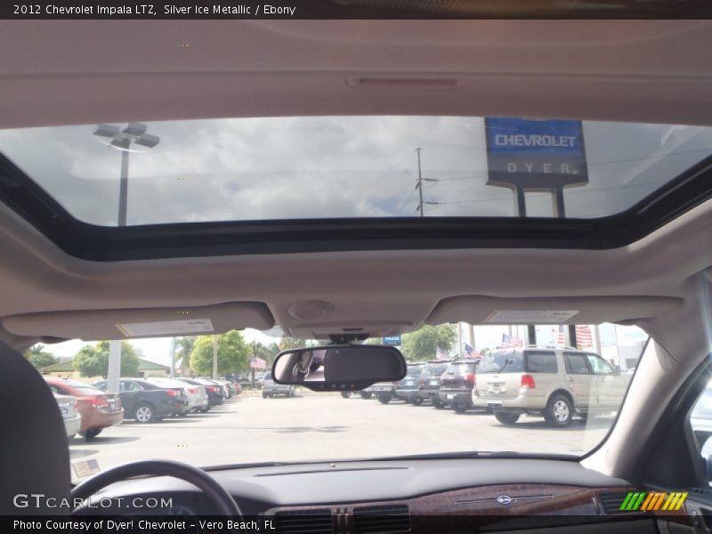 Silver Ice Metallic / Ebony 2012 Chevrolet Impala LTZ