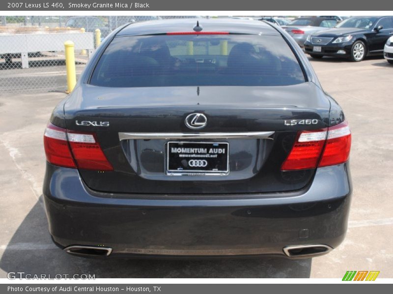 Smokey Granite Mica / Black 2007 Lexus LS 460