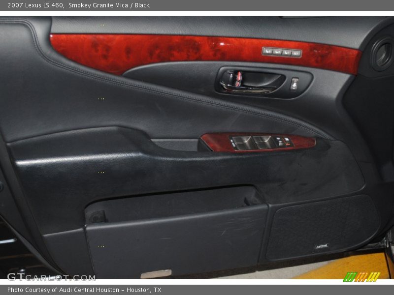 Smokey Granite Mica / Black 2007 Lexus LS 460