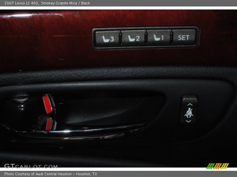 Smokey Granite Mica / Black 2007 Lexus LS 460