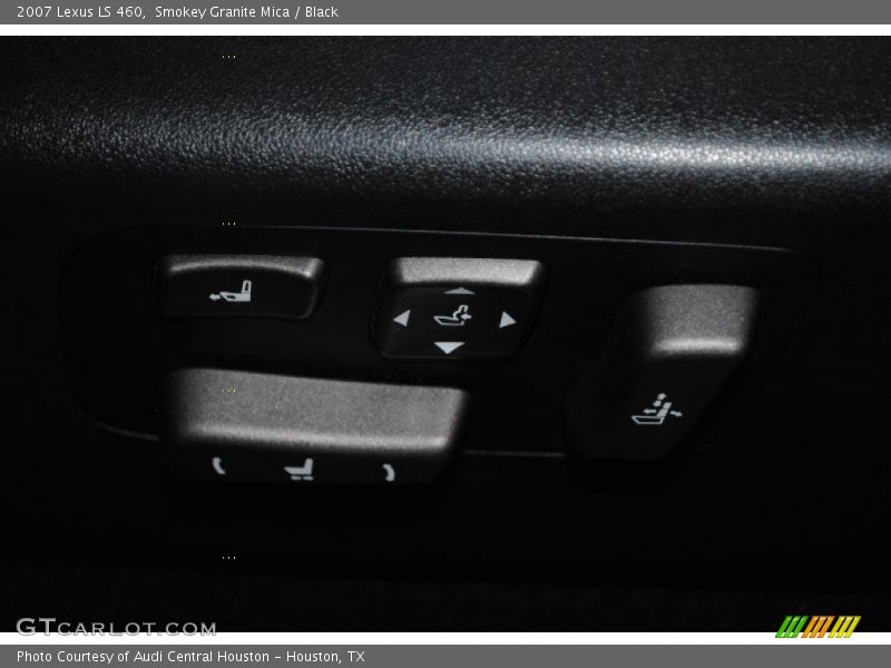 Smokey Granite Mica / Black 2007 Lexus LS 460