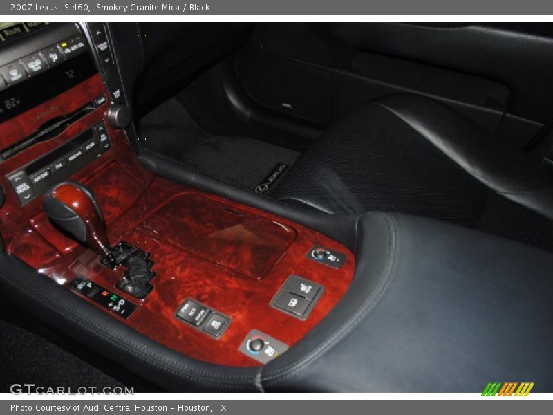 Smokey Granite Mica / Black 2007 Lexus LS 460