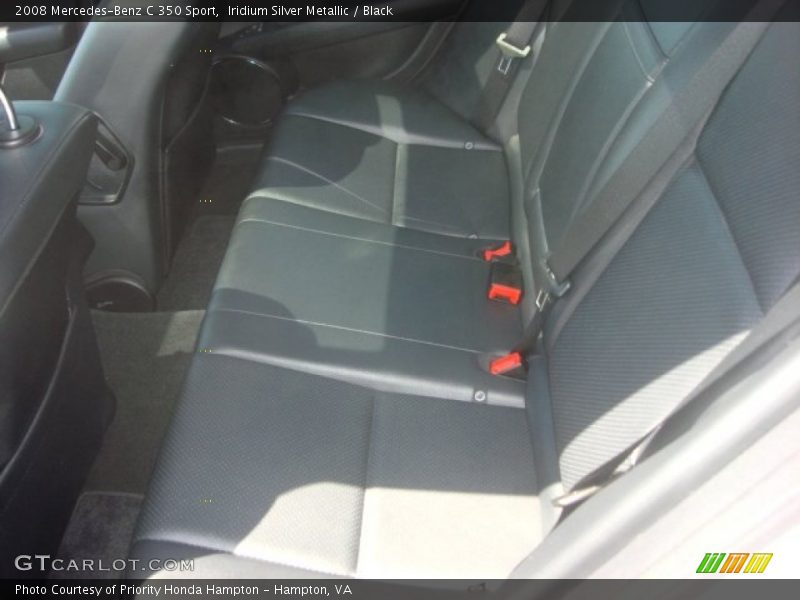 Iridium Silver Metallic / Black 2008 Mercedes-Benz C 350 Sport