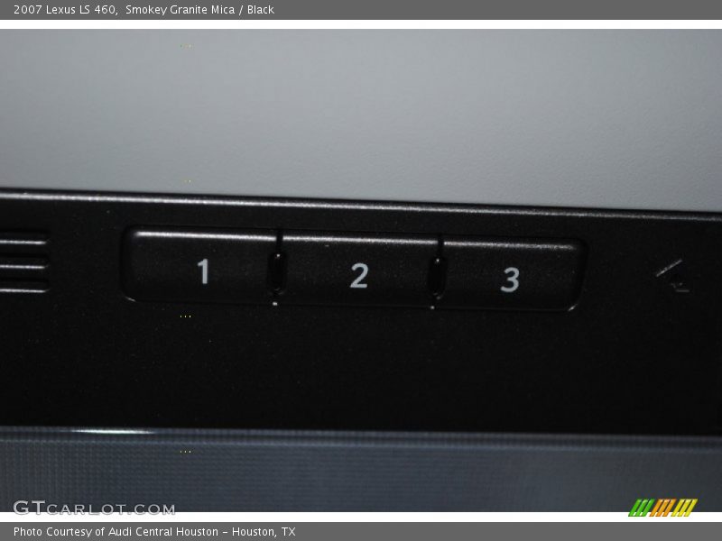 Smokey Granite Mica / Black 2007 Lexus LS 460