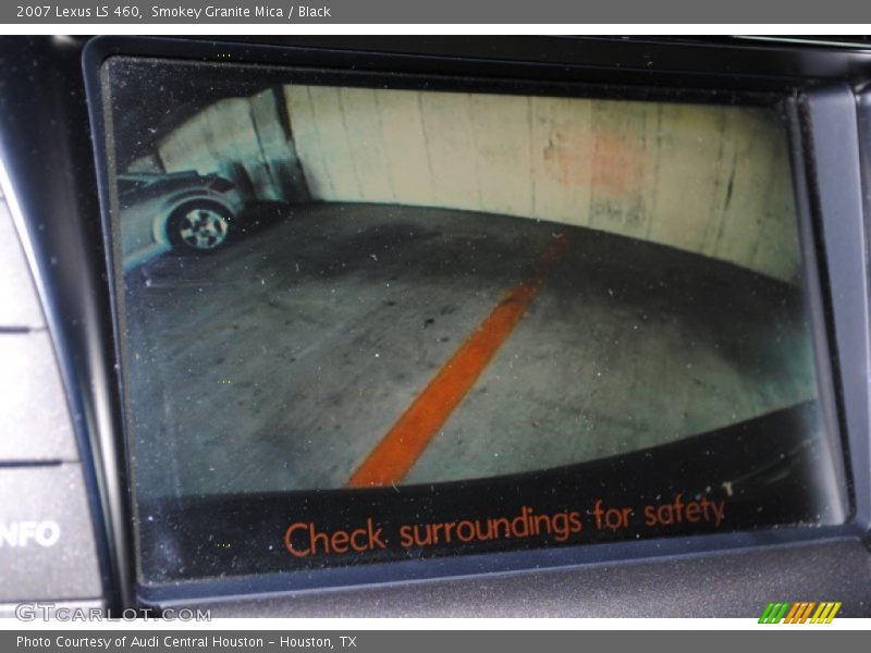 Smokey Granite Mica / Black 2007 Lexus LS 460