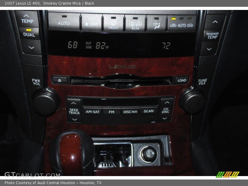 Smokey Granite Mica / Black 2007 Lexus LS 460