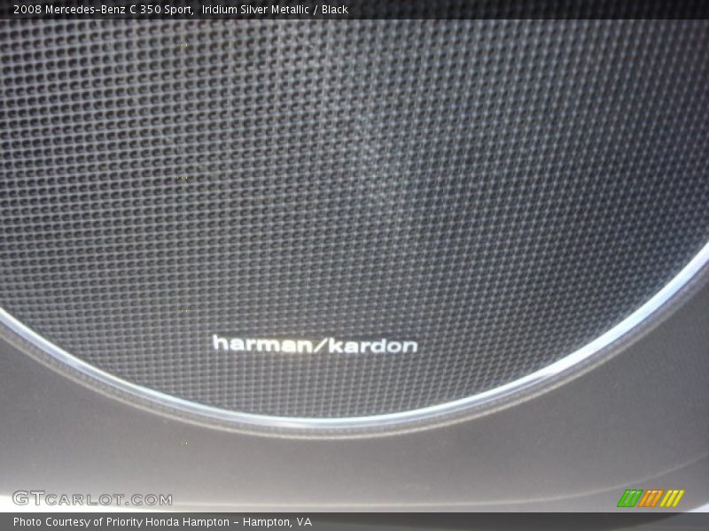 Iridium Silver Metallic / Black 2008 Mercedes-Benz C 350 Sport