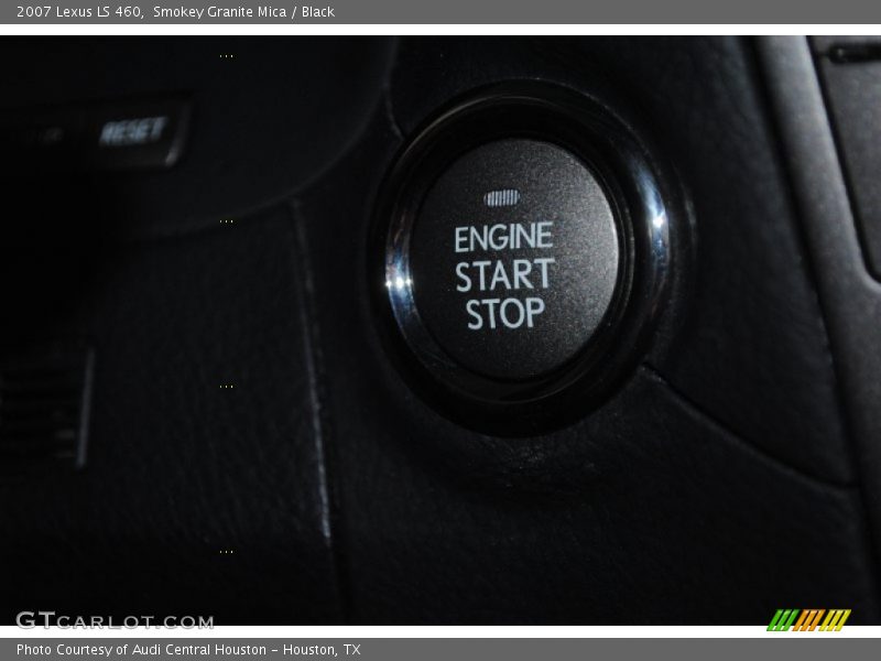 Smokey Granite Mica / Black 2007 Lexus LS 460