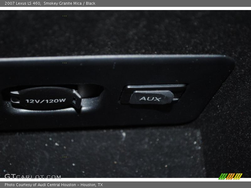 Smokey Granite Mica / Black 2007 Lexus LS 460