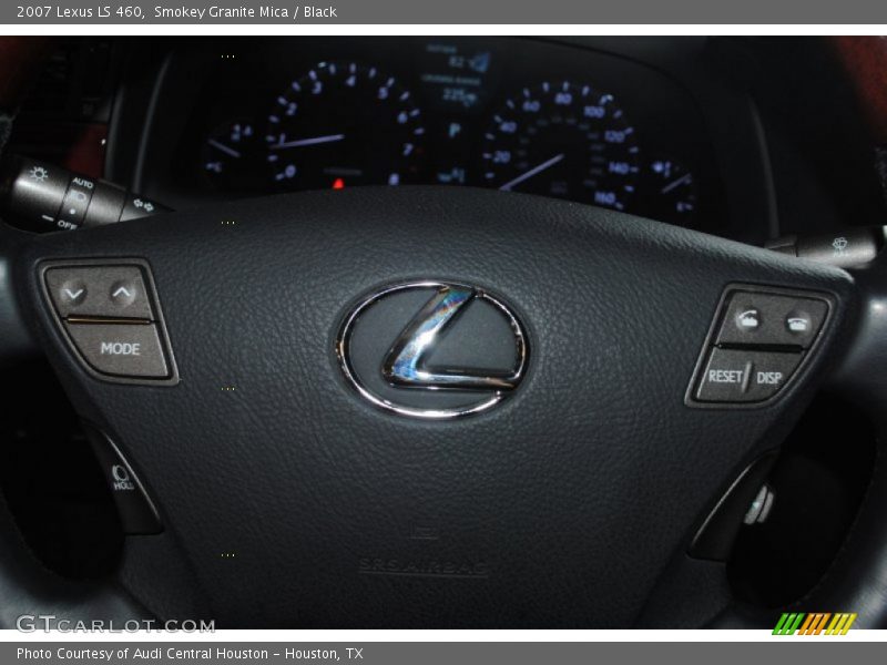 Smokey Granite Mica / Black 2007 Lexus LS 460