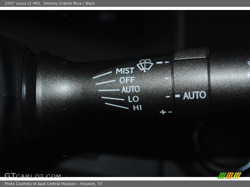Smokey Granite Mica / Black 2007 Lexus LS 460