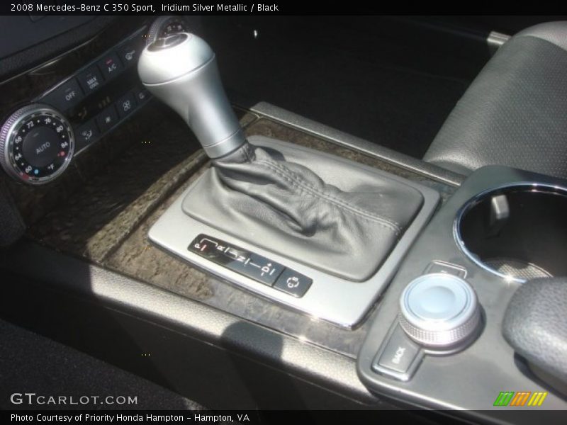 Iridium Silver Metallic / Black 2008 Mercedes-Benz C 350 Sport