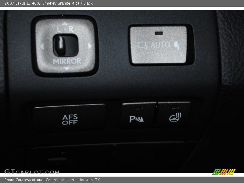 Smokey Granite Mica / Black 2007 Lexus LS 460