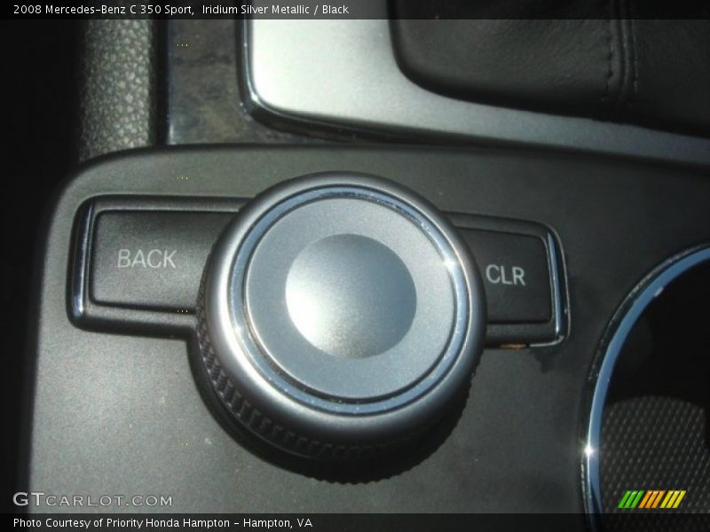 Iridium Silver Metallic / Black 2008 Mercedes-Benz C 350 Sport