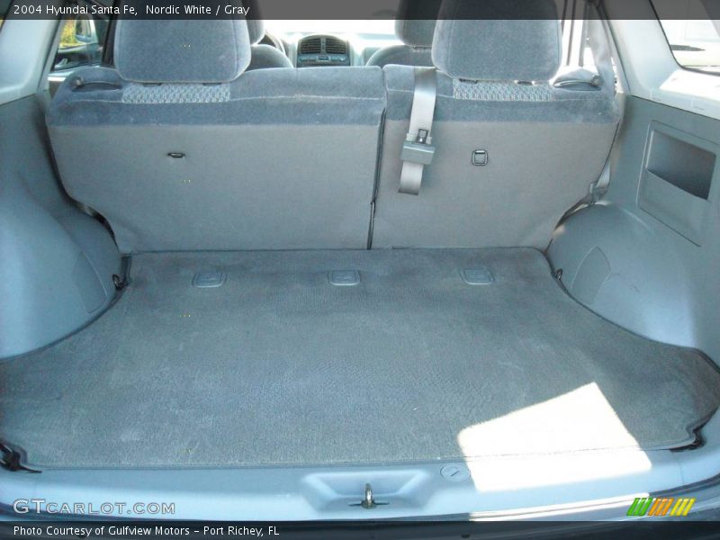 Nordic White / Gray 2004 Hyundai Santa Fe