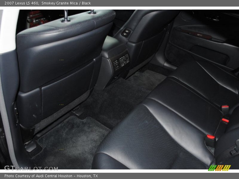 Smokey Granite Mica / Black 2007 Lexus LS 460