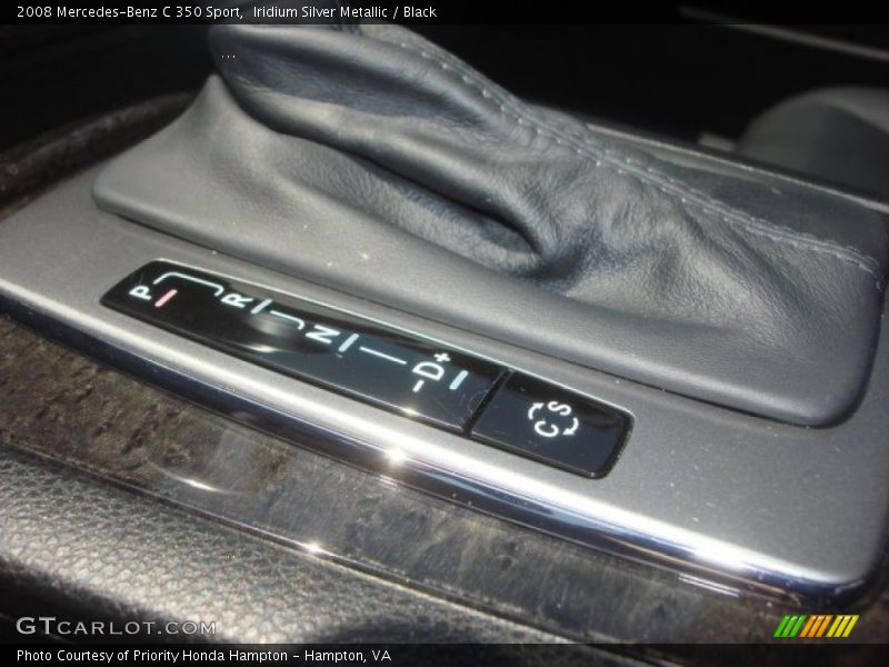 Iridium Silver Metallic / Black 2008 Mercedes-Benz C 350 Sport