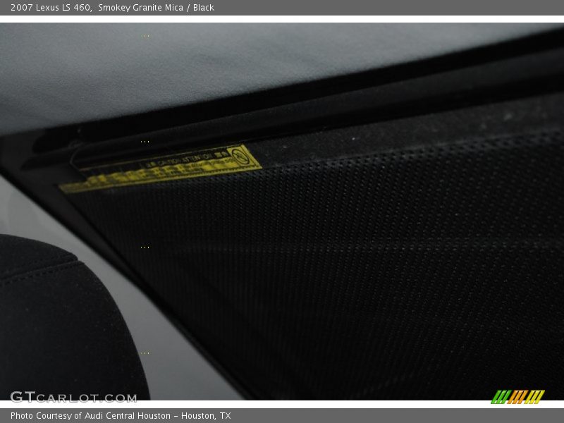 Smokey Granite Mica / Black 2007 Lexus LS 460
