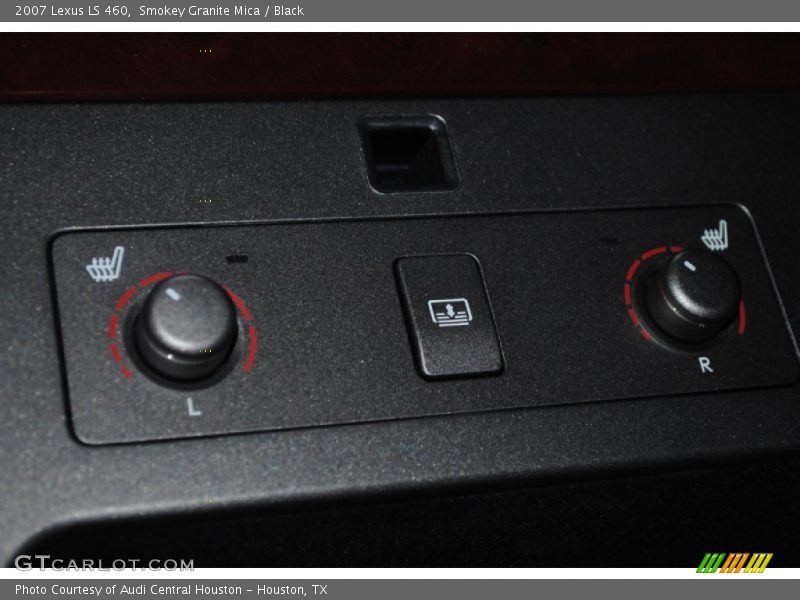 Smokey Granite Mica / Black 2007 Lexus LS 460
