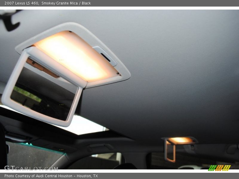 Smokey Granite Mica / Black 2007 Lexus LS 460
