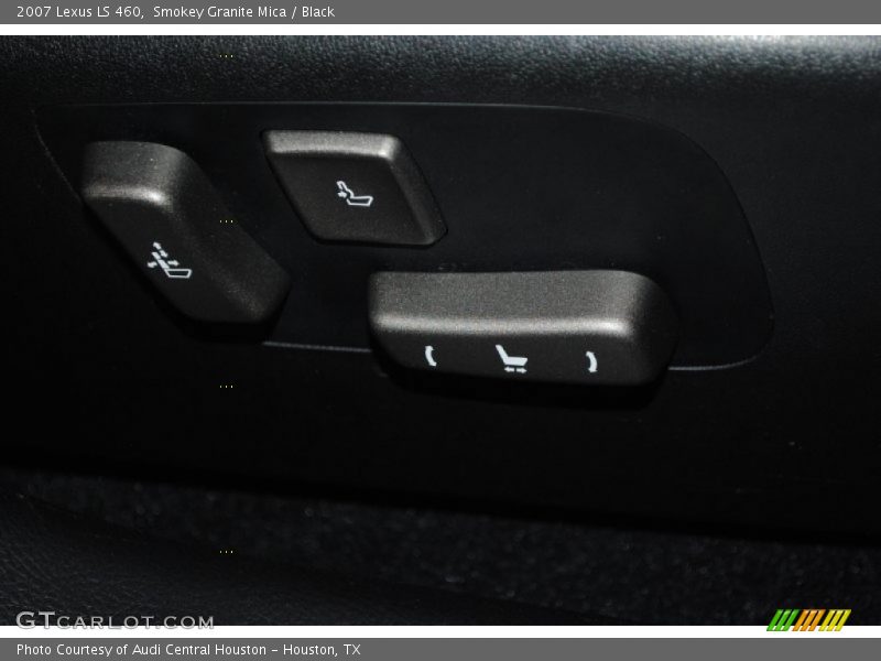 Smokey Granite Mica / Black 2007 Lexus LS 460