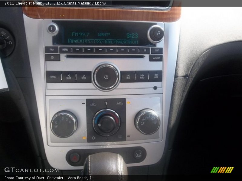 Black Granite Metallic / Ebony 2011 Chevrolet Malibu LT