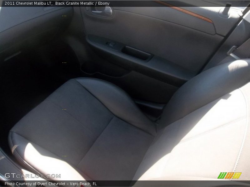 Black Granite Metallic / Ebony 2011 Chevrolet Malibu LT