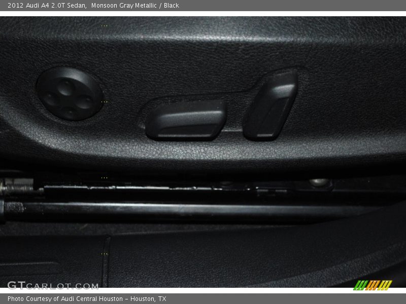 Monsoon Gray Metallic / Black 2012 Audi A4 2.0T Sedan