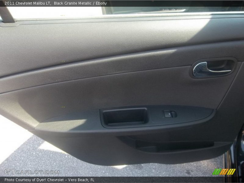 Black Granite Metallic / Ebony 2011 Chevrolet Malibu LT