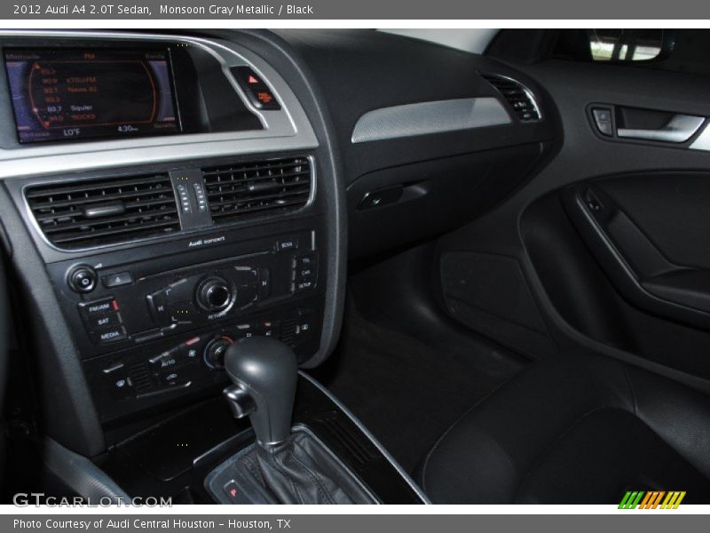 Monsoon Gray Metallic / Black 2012 Audi A4 2.0T Sedan