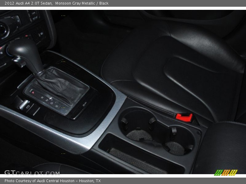 Monsoon Gray Metallic / Black 2012 Audi A4 2.0T Sedan