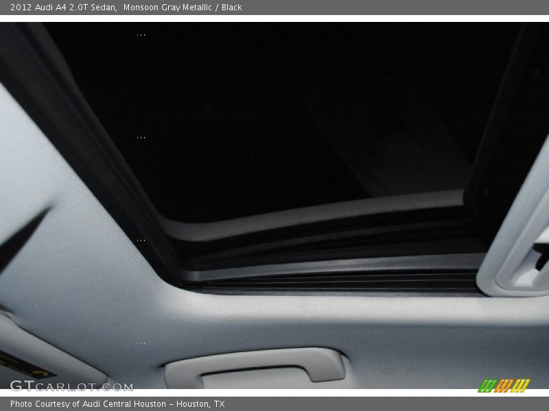 Monsoon Gray Metallic / Black 2012 Audi A4 2.0T Sedan