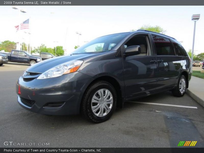 Slate Metallic / Stone 2009 Toyota Sienna LE