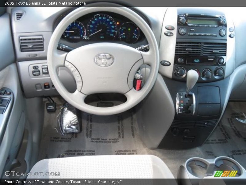 Slate Metallic / Stone 2009 Toyota Sienna LE