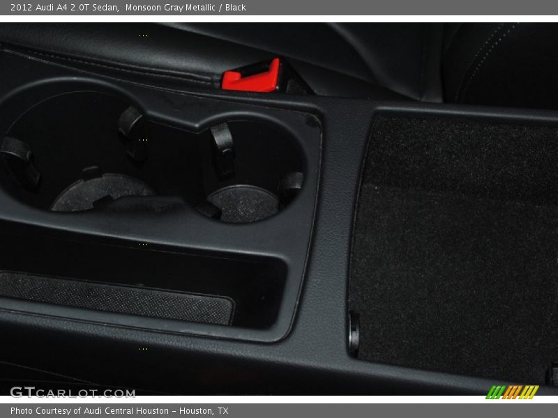 Monsoon Gray Metallic / Black 2012 Audi A4 2.0T Sedan