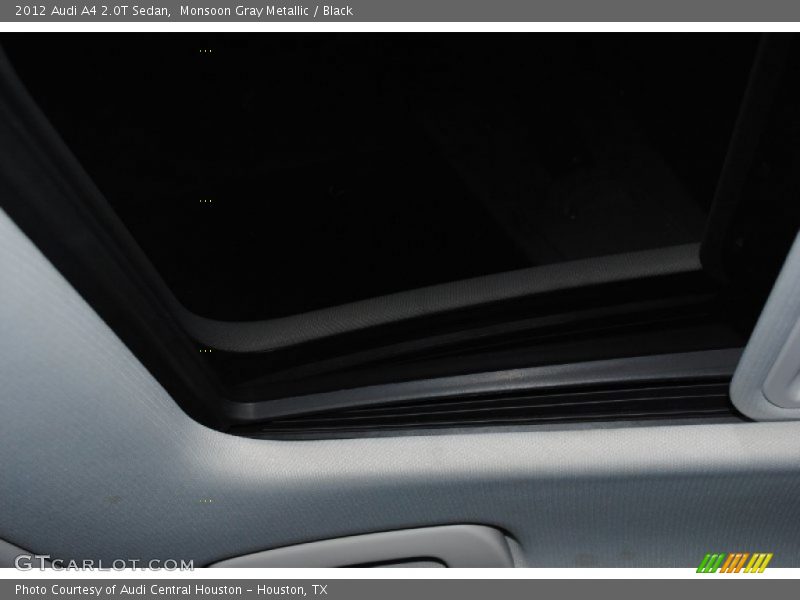 Monsoon Gray Metallic / Black 2012 Audi A4 2.0T Sedan