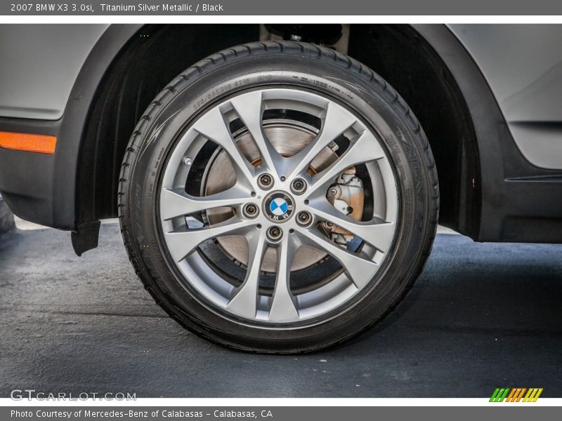  2007 X3 3.0si Wheel