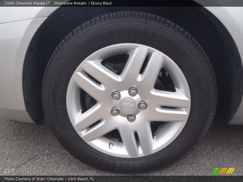 Silverstone Metallic / Ebony Black 2006 Chevrolet Impala LT