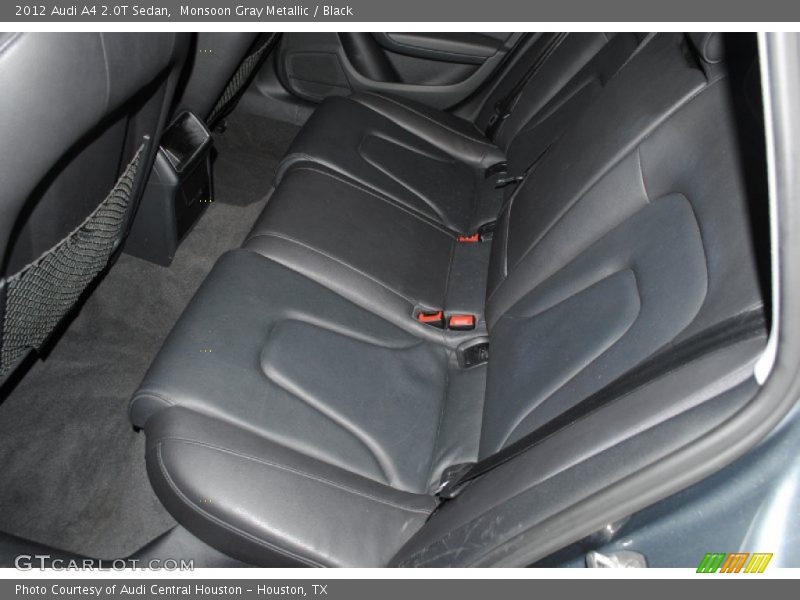 Monsoon Gray Metallic / Black 2012 Audi A4 2.0T Sedan