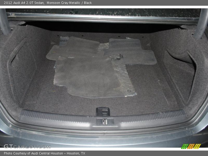 Monsoon Gray Metallic / Black 2012 Audi A4 2.0T Sedan