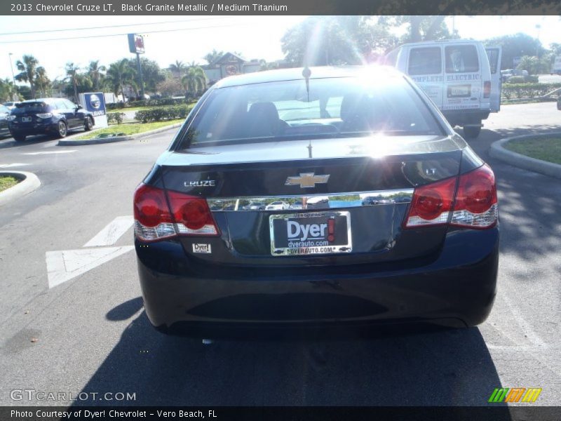 Black Granite Metallic / Medium Titanium 2013 Chevrolet Cruze LT