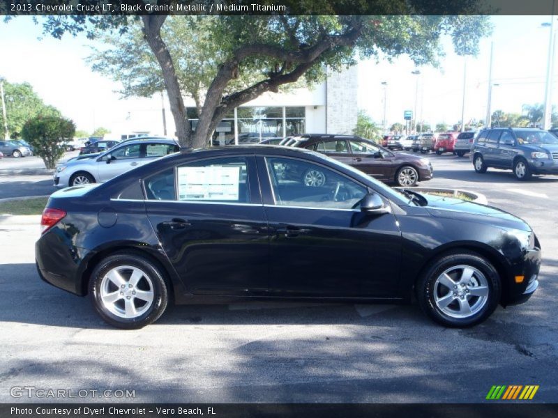 Black Granite Metallic / Medium Titanium 2013 Chevrolet Cruze LT