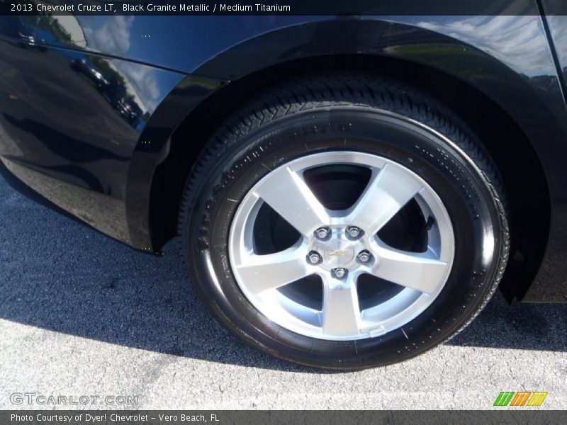 Black Granite Metallic / Medium Titanium 2013 Chevrolet Cruze LT