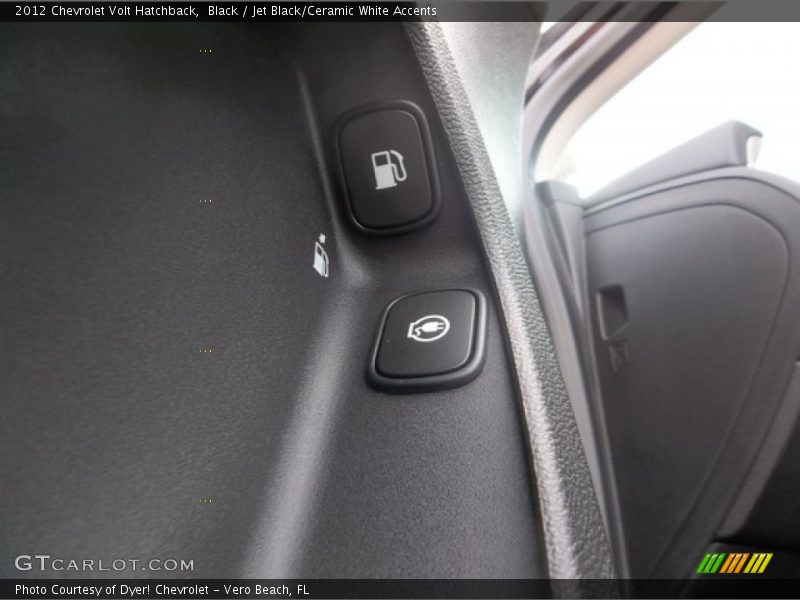 Black / Jet Black/Ceramic White Accents 2012 Chevrolet Volt Hatchback