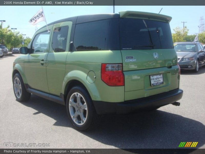 Kiwi Metallic / Black/Gray 2006 Honda Element EX-P AWD